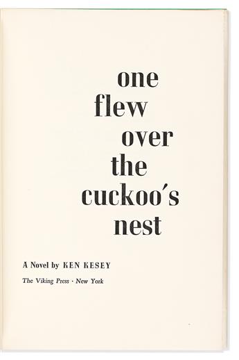 Kesey, Ken (1935-2001) One Flew Over the Cuckoo's Nest, First Edition.